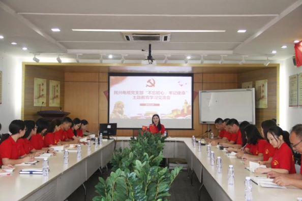 黨建 | 民興電纜召開“不忘初心、牢記使命”主題教育學習交流會